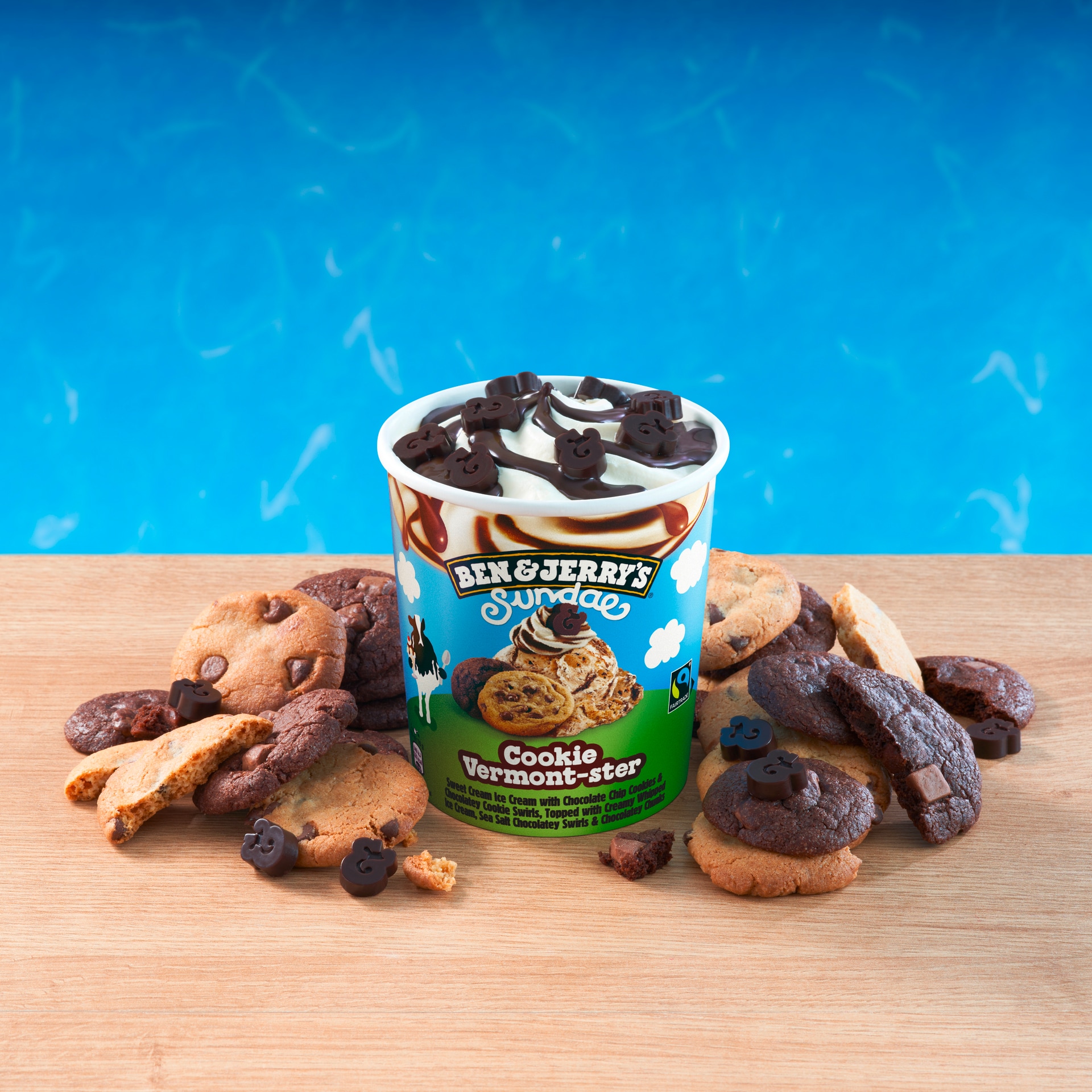 Cookie Vermont-ster Sundaes Pint
